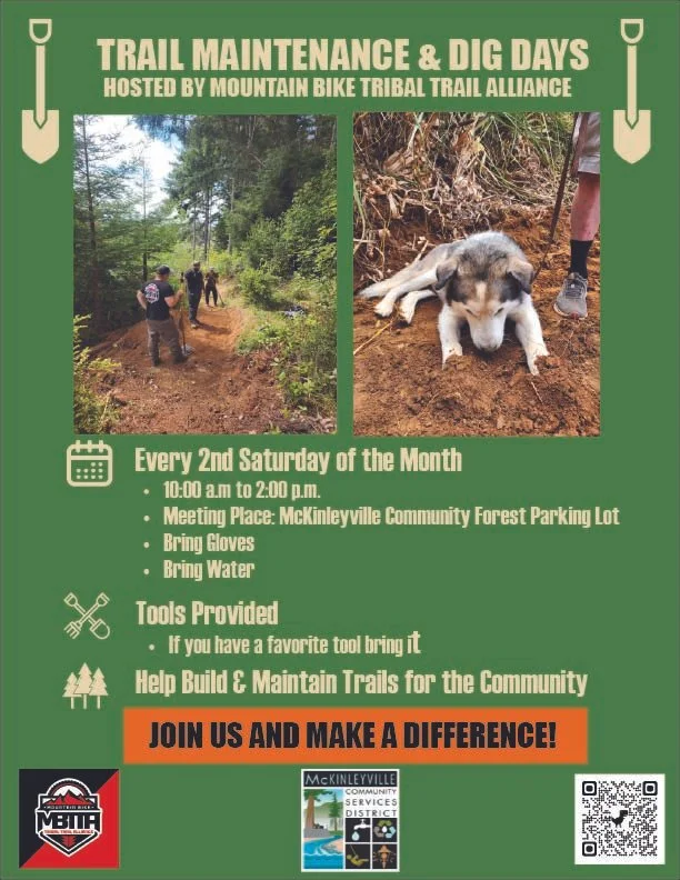McKinleyville Community Forest Trail Workday