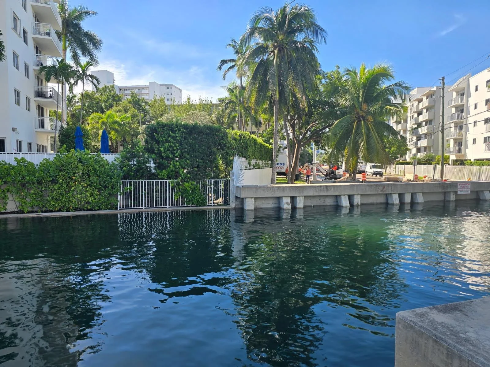 What Happened Over the Weekend with the King Tides in the West Avenue Phase 2 Construction Area?