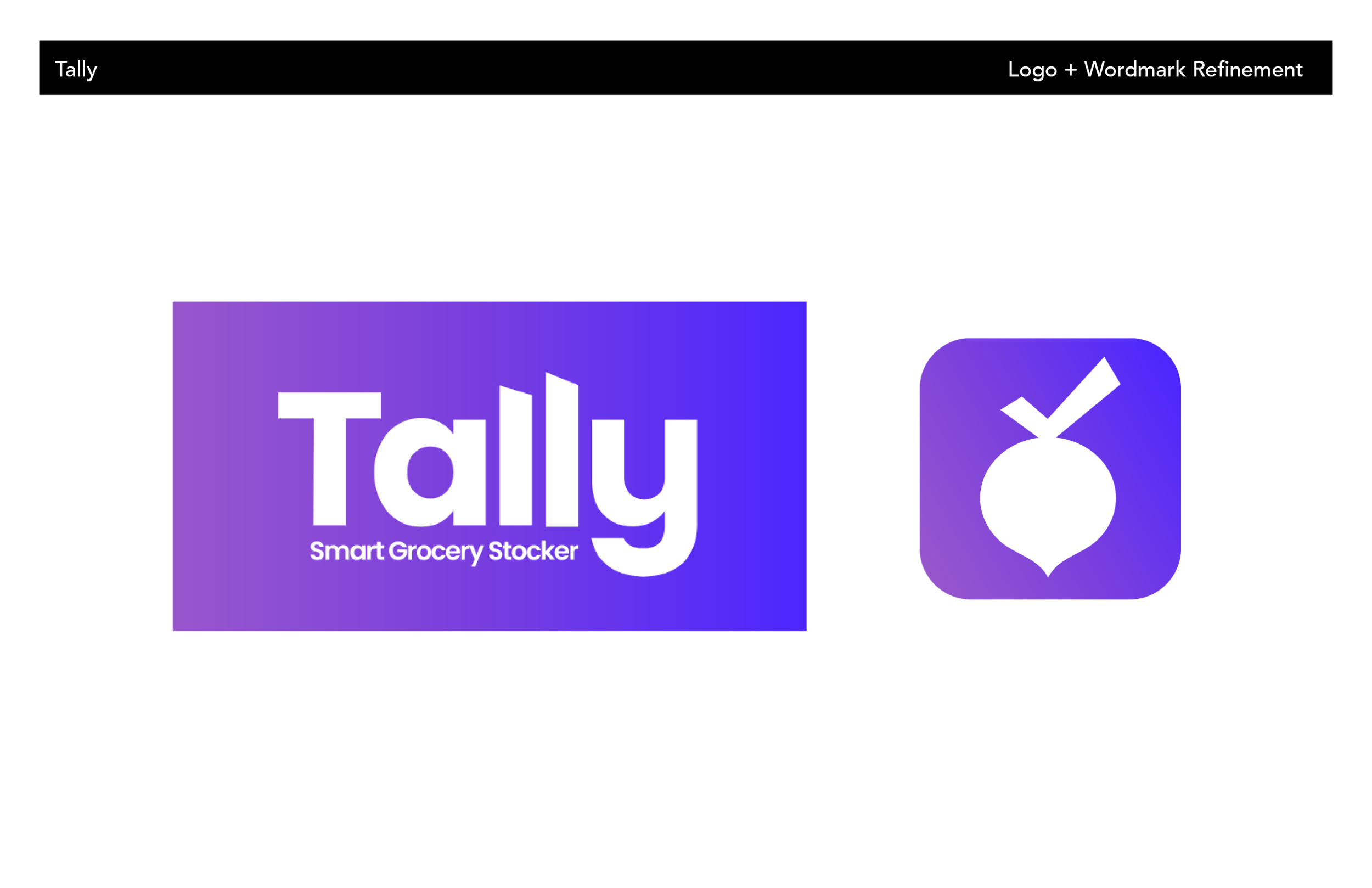 Create/Refine: logo + wordmark refinement