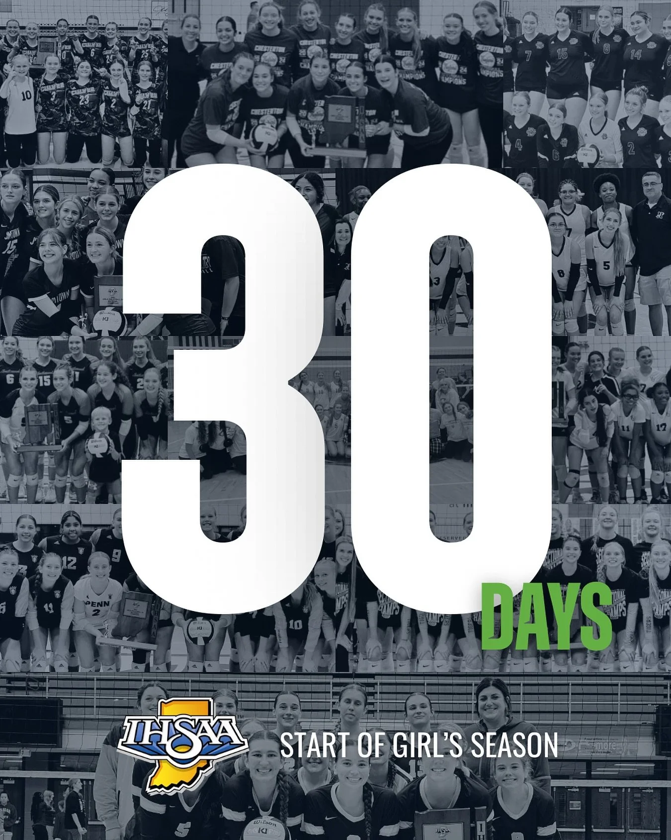 30 days. Lock in Indiana. 🔒
#michiana #michianavb #southbend #mishawaka #elkhart #indiana #ihssa #volleyball
@pennhs_vb @mishawaka.vb @nrgirlsvolleyball @elkhartlionsvball @concord_vb @riley_hs_volleyball @saintjoevb @jaeaglessports @whsnation @bo