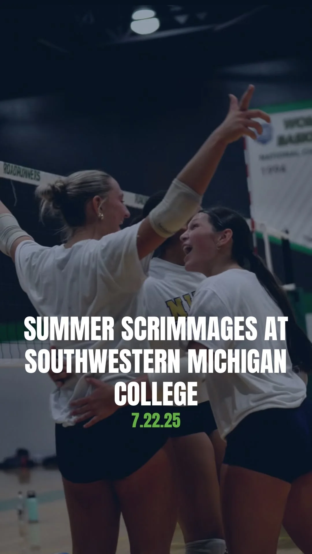 Summer scrimmages at @smcroadrunners were INTENSE this last Tuesday. These girls are ready for the season to start 👊
#michiana #michianavb #niles #dowagiac #constantine #sturgis