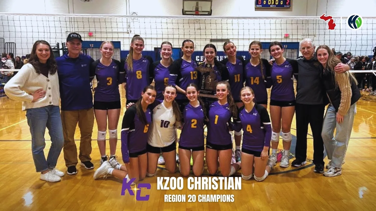 @christiancometsvolleyball takes down Bronson in 3 sets 25-20, 25-18, 26-24 and are BACK 2 BACK Regional Champions!! 

The Comets will now face Pewamo-Westphalia on Tuesday at 7pm at Vicksburg HS. This will be a rematch of last years Elite Eight, whe