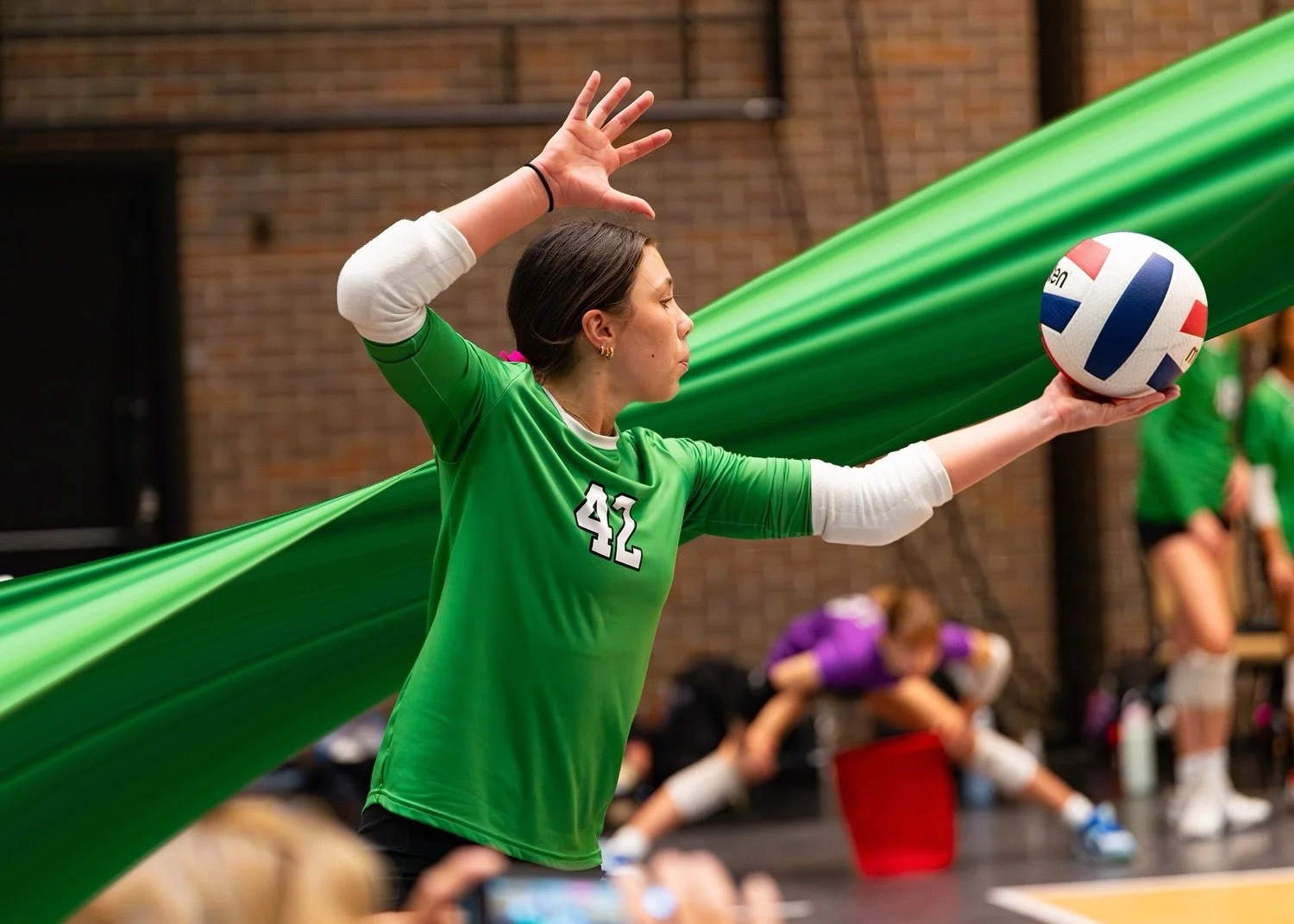 A little late to jumping on this trend 🤷&zwj;♂️ 

#pixelstretch #volleyball