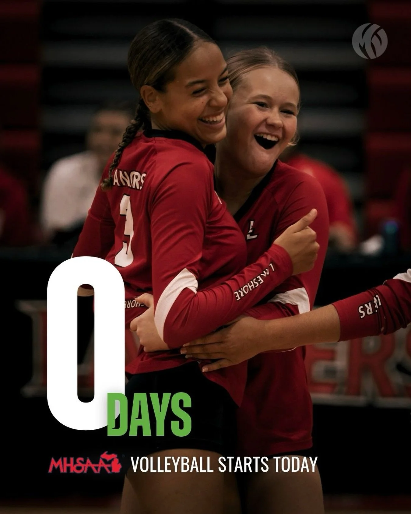 It&rsquo;s finally here. Good luck to every Michigan high school team opening the 2026 season today. 🏐