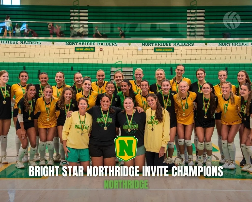 A clean sweep for Northridge! 🏆🏆

Both the Northridge Volleyball varsity and JV teams captured championships at the first Bright Star Northridge Volleyball Invite!

Varsity went 4-0 without dropping a set, defeating Brandywine, North Judson and For