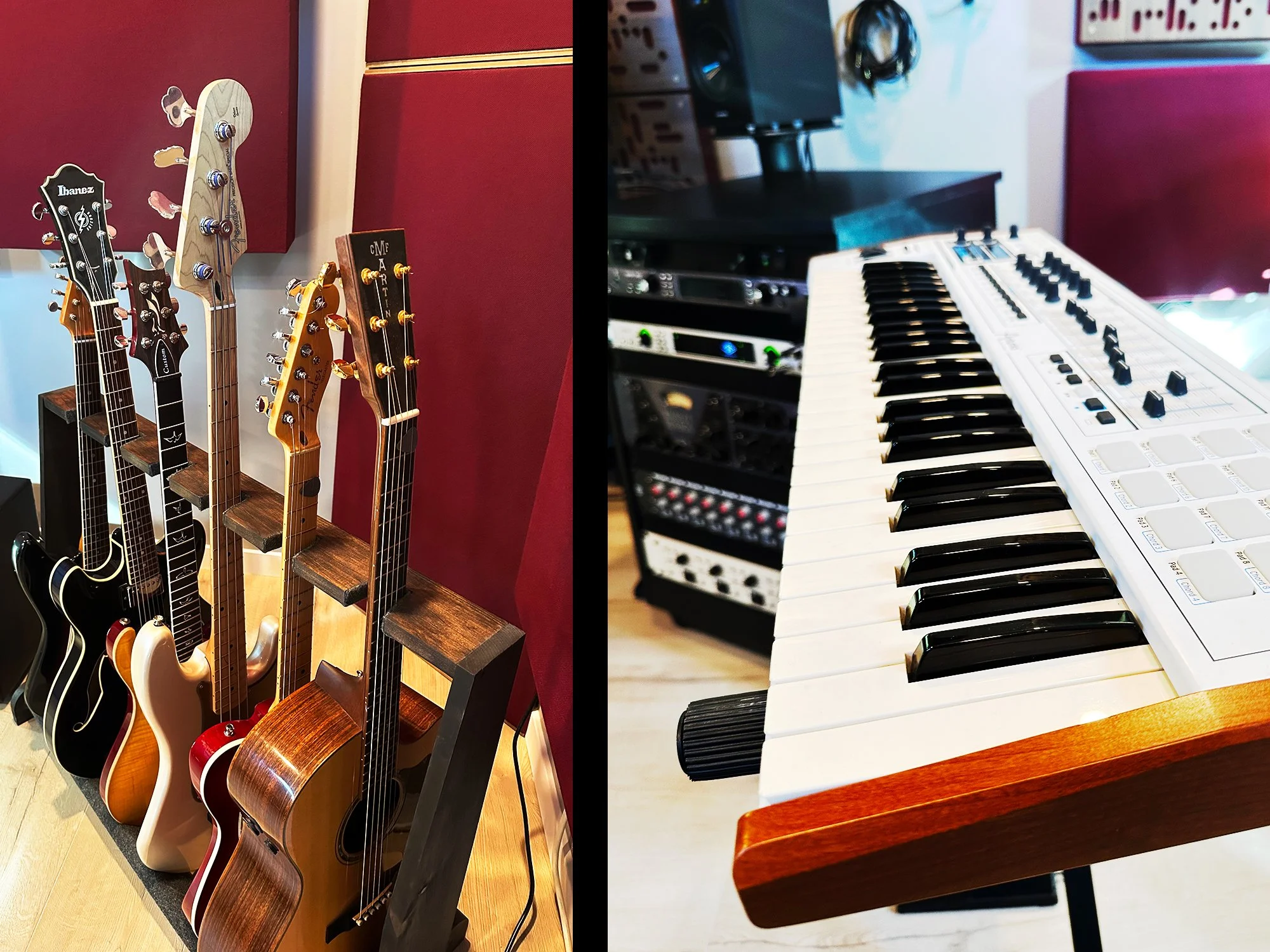 Tiny Island Studios: Guitars & Keys