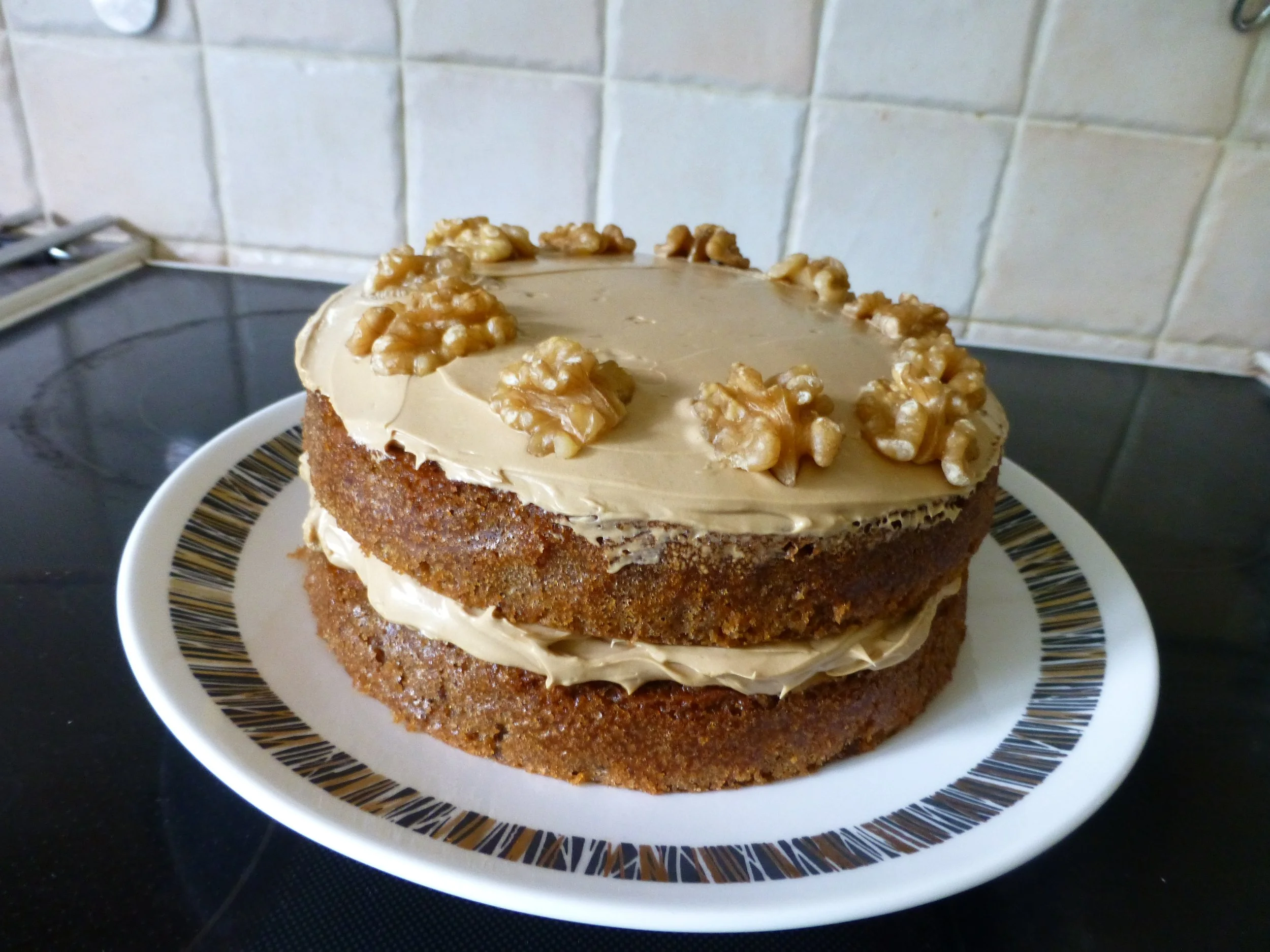 Coffee and Walnut Cake — Emily's Gluten Free