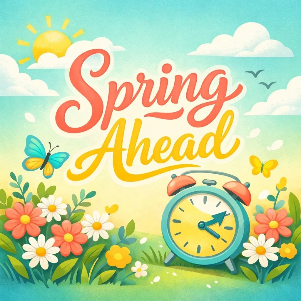 ⏰ Reminder: Spring Ahead Tonight! ⏰

The clocks move forward one hour tonight, which can feel like a big shift for many children &mdash; especially those who thrive on predictability and routine. For neurodivergent kids and children with selective mu