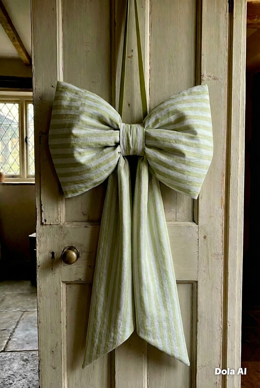 Very Large Linen Bows