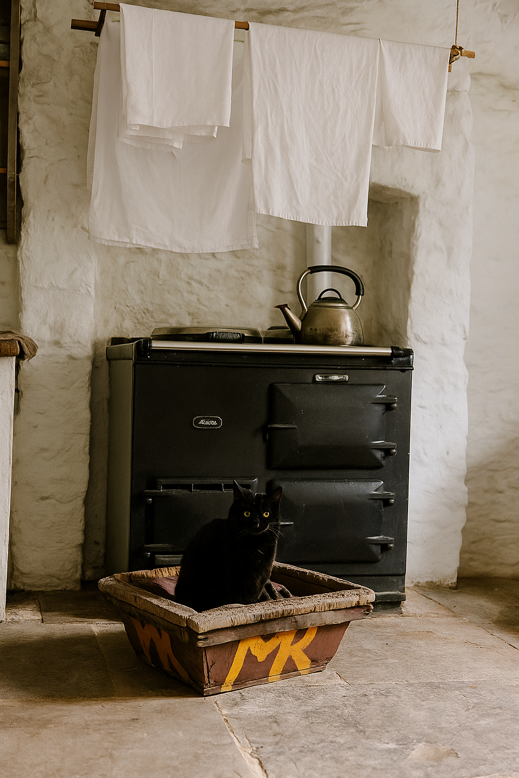 Vintage Portuguese Fishing Basket