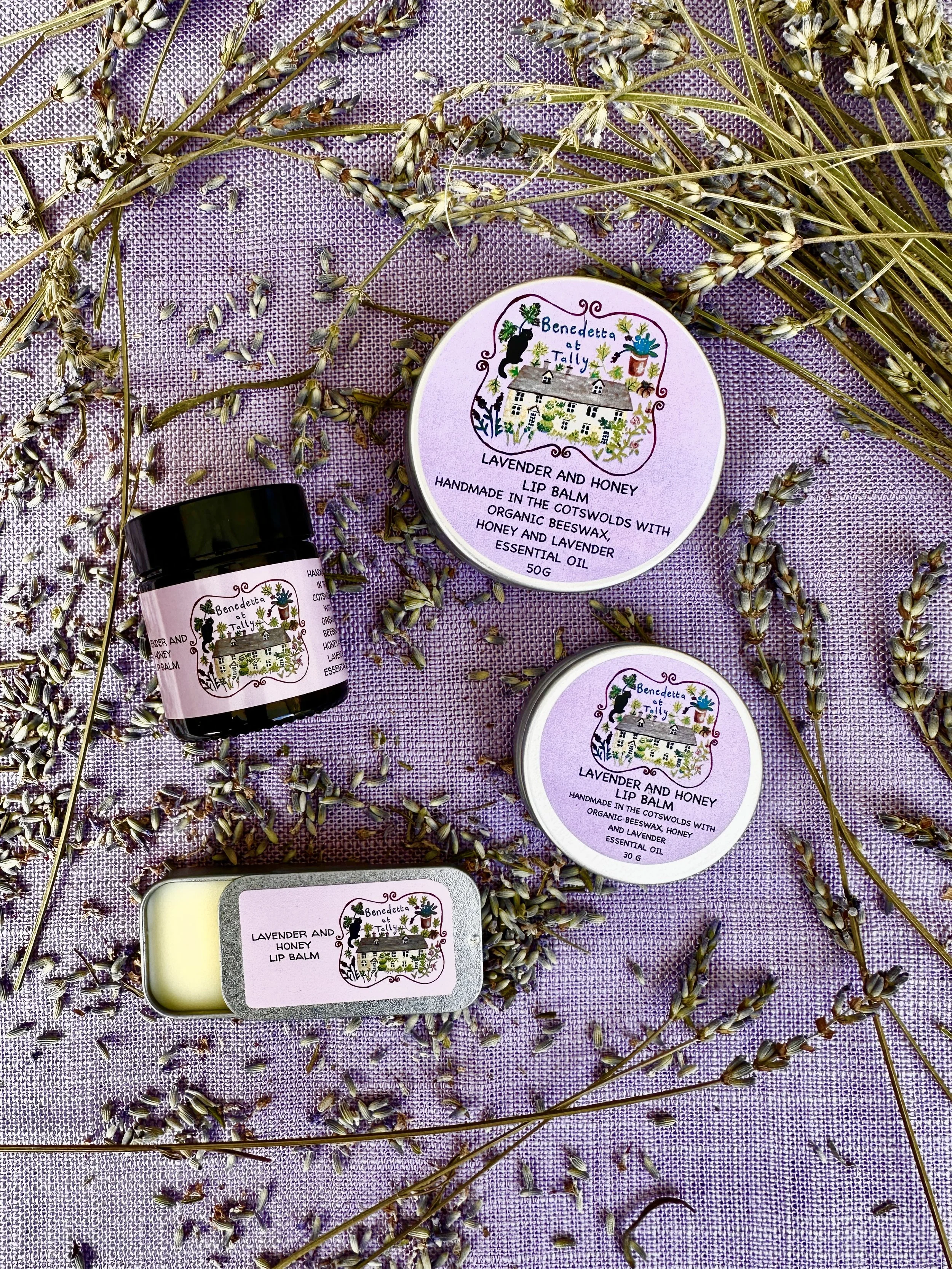 Lavender and Honey Lip Balm