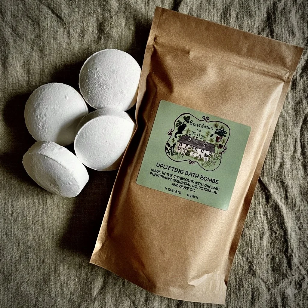 Peppermint and Olive Oil Bath Bombs