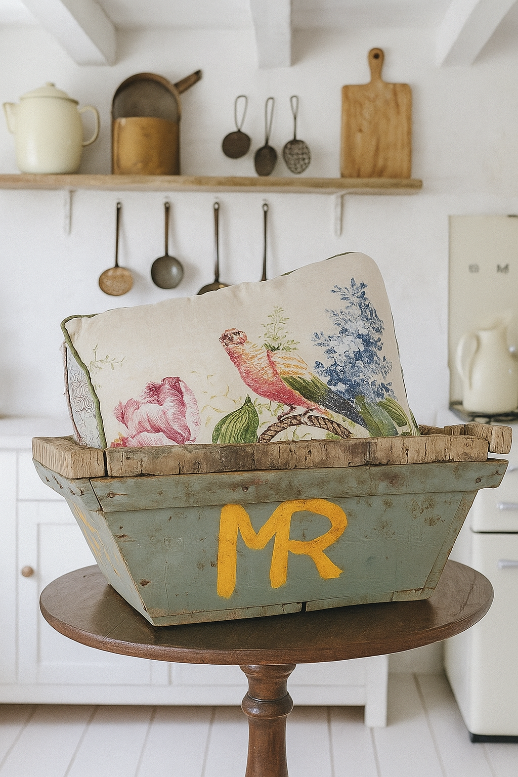 Vintage Portuguese Fishing Basket