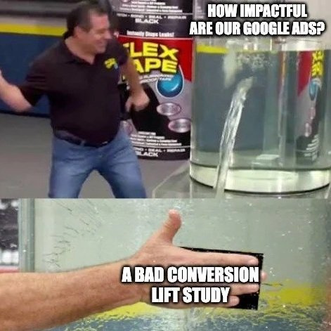 Two Reasons Not to Trust Google Conversion Lift Studies
