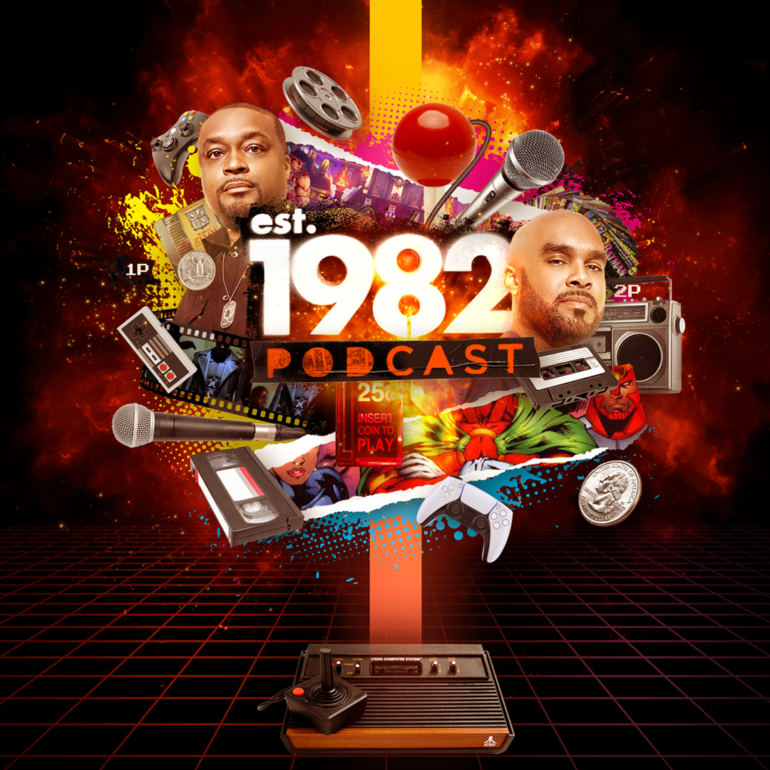 001: We Are Est. 1982! episode artwork