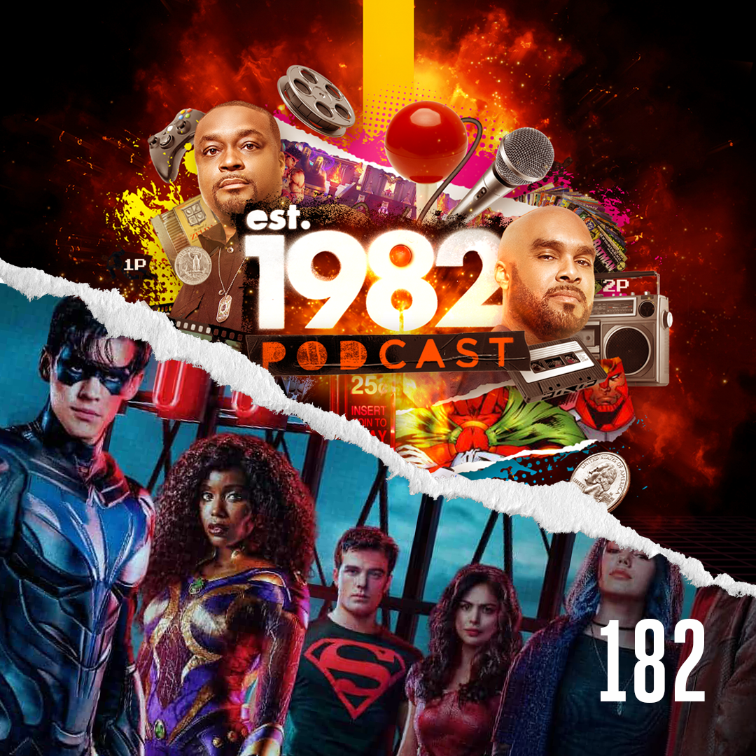 182: DC Universe’s Titans & Harley Quinn / The Batman Casting News / Halo Movie Developments episode artwork