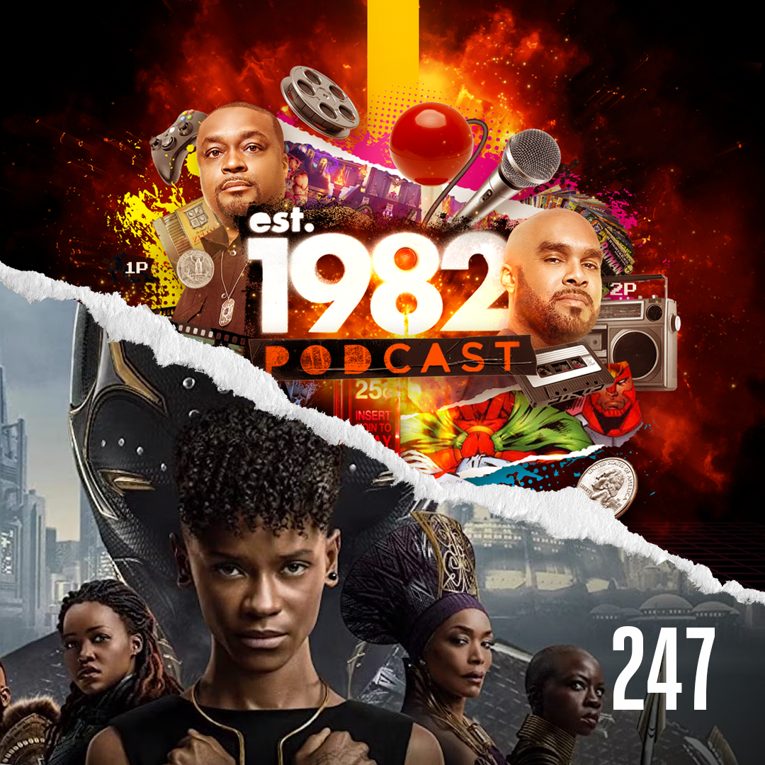 247: Black Panther: Wakanda Forever Teaser Trailer Reaction / MCU Phases 5 & 6 episode artwork