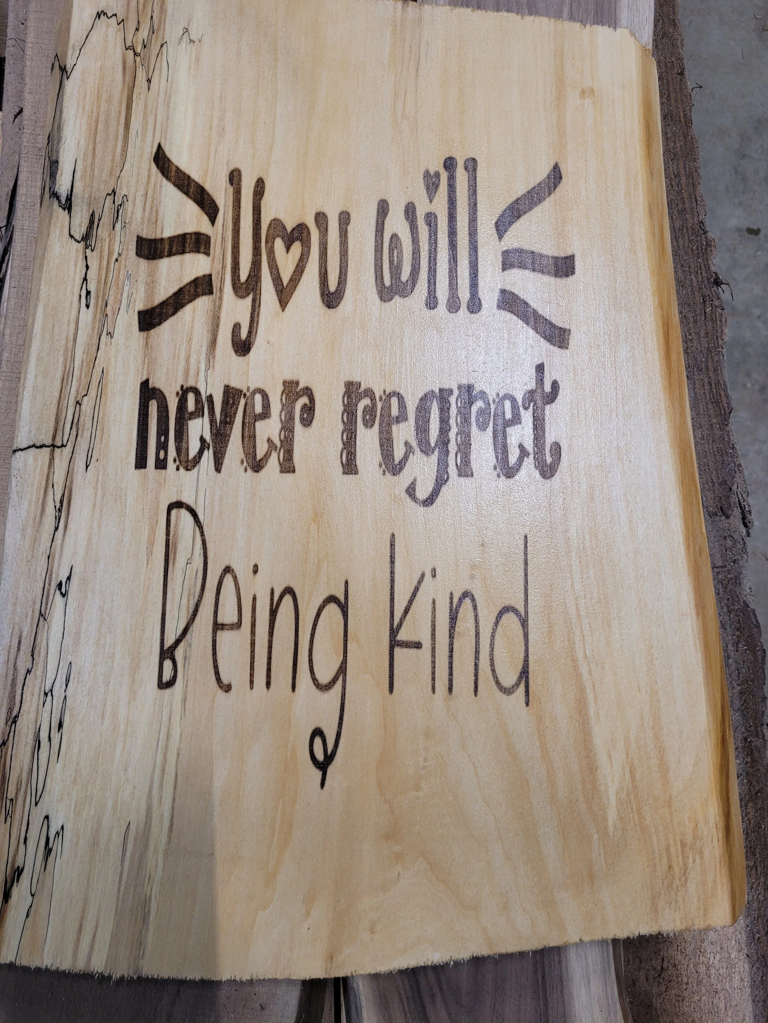 You will never regret being kind