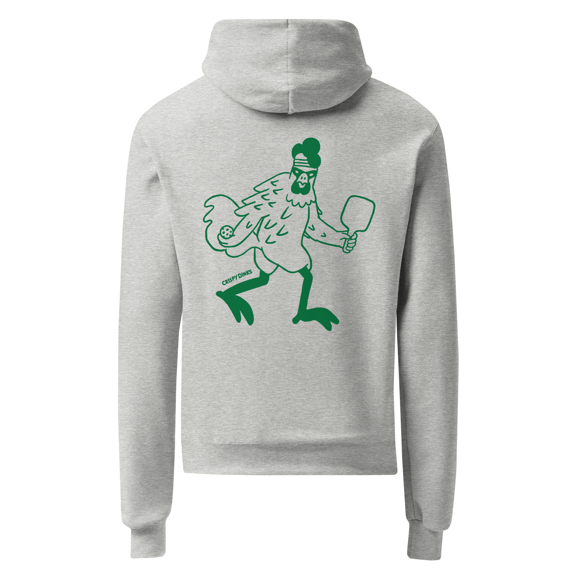 Crispysquatch Champion Hoodie (Gray)
