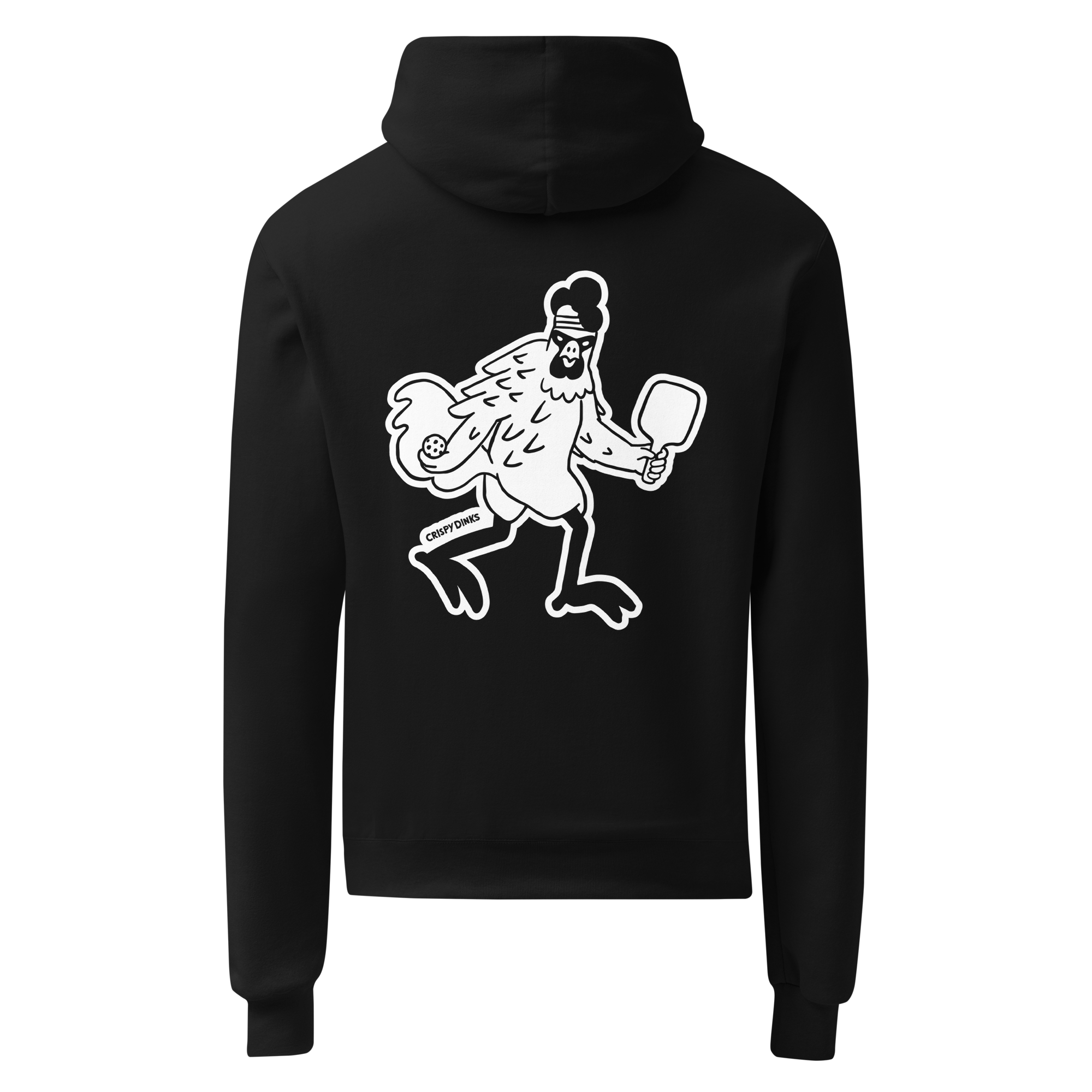 Crispysquatch Champion Hoodie (Black)