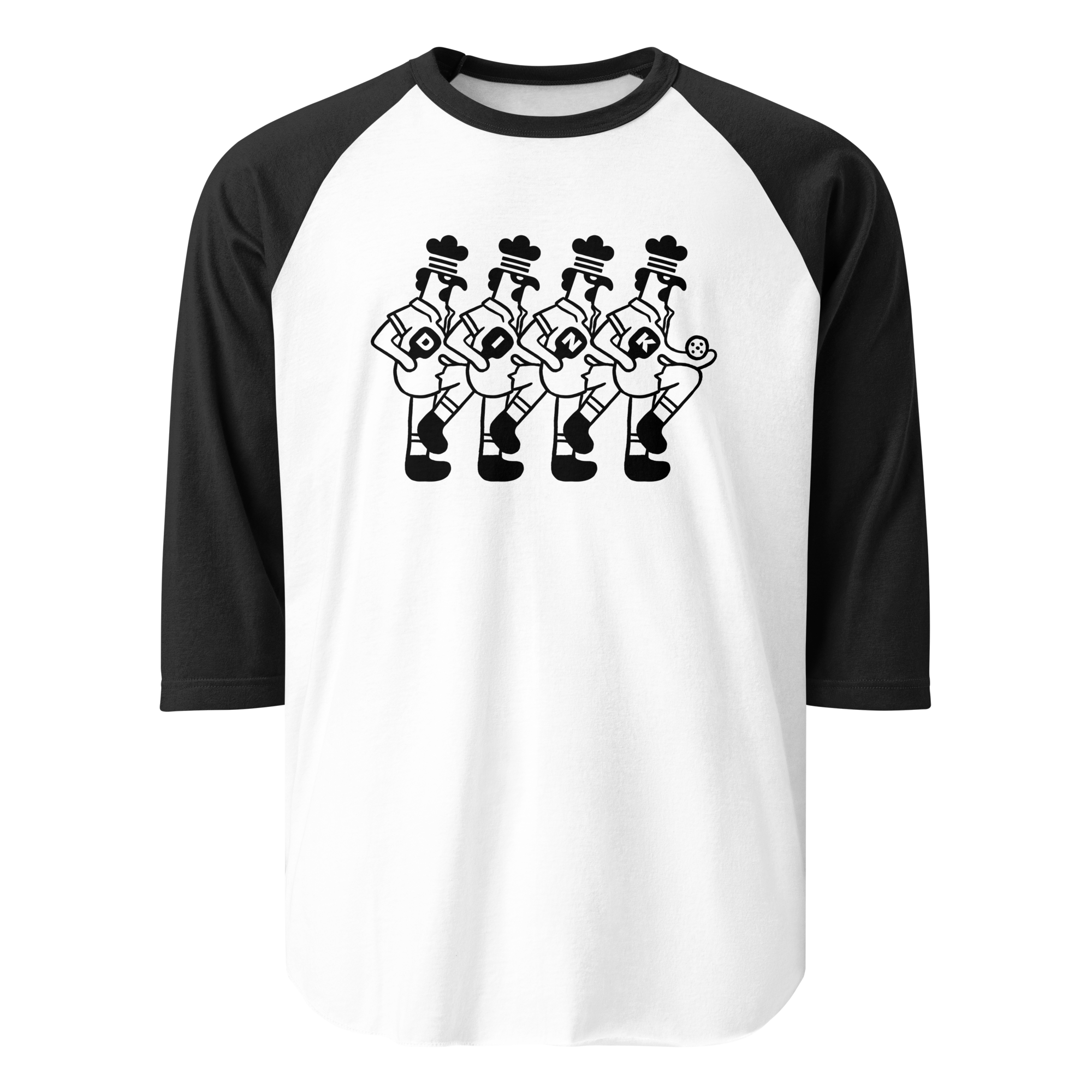 Dinking Chickens Baseball Tee