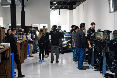 Lamborghini Paramus event at SIM1Racing