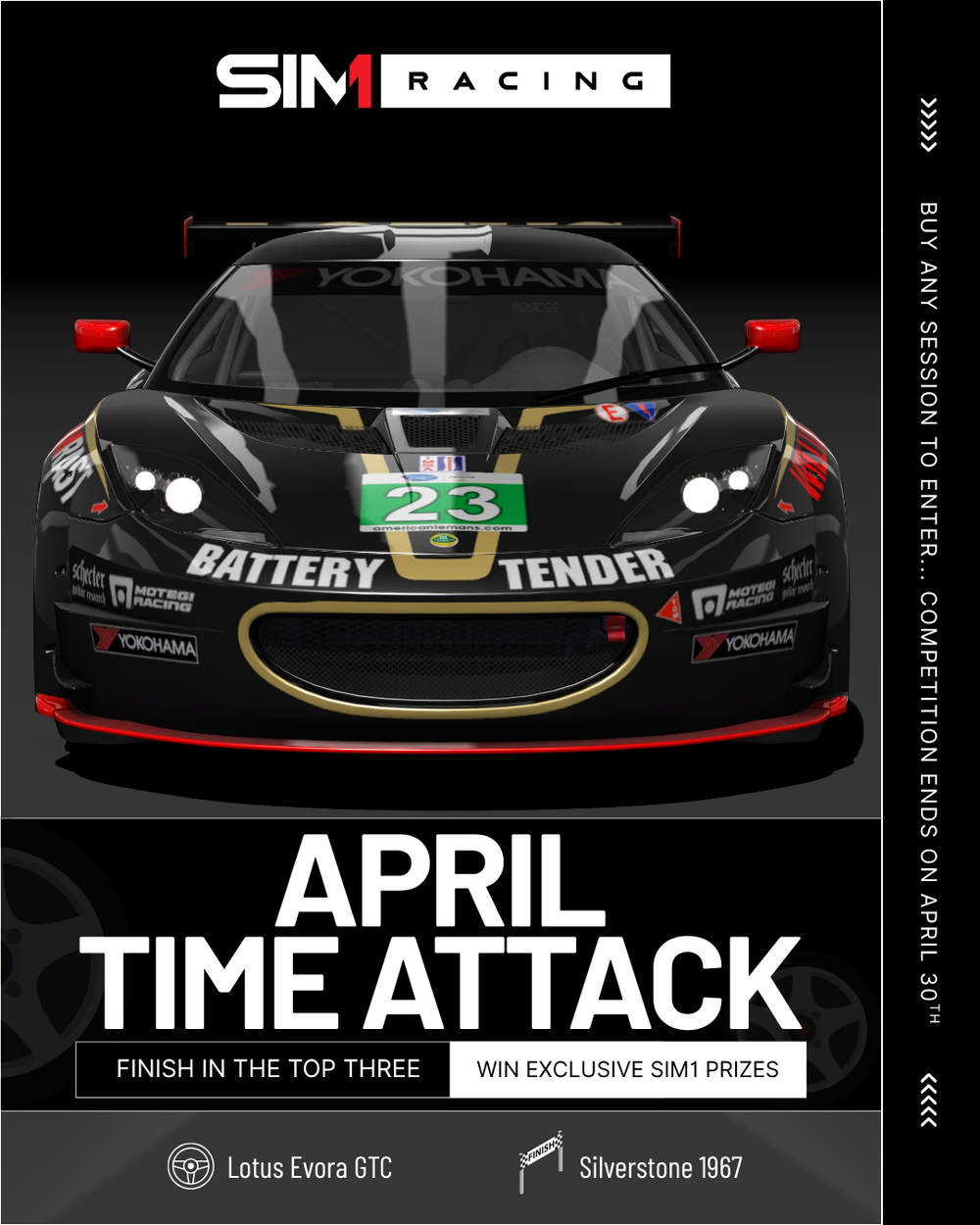 SIM1Racing April Time Attack