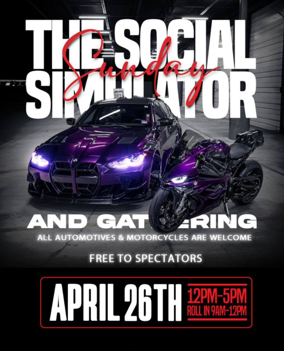Rix Magazine car show flyer