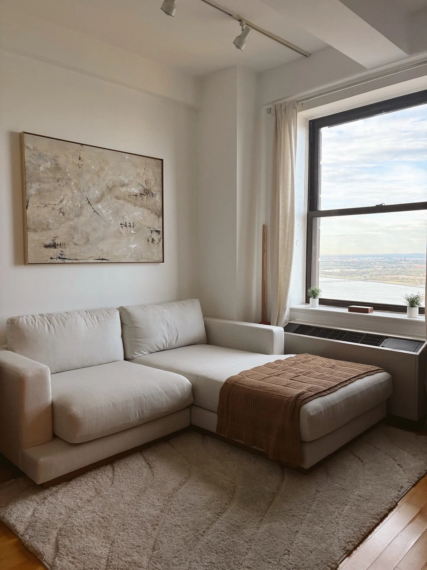 When your home is your safe haven 🙏 Framed commissioned piece 48&rdquo; x 36&rdquo; for @mvxburke