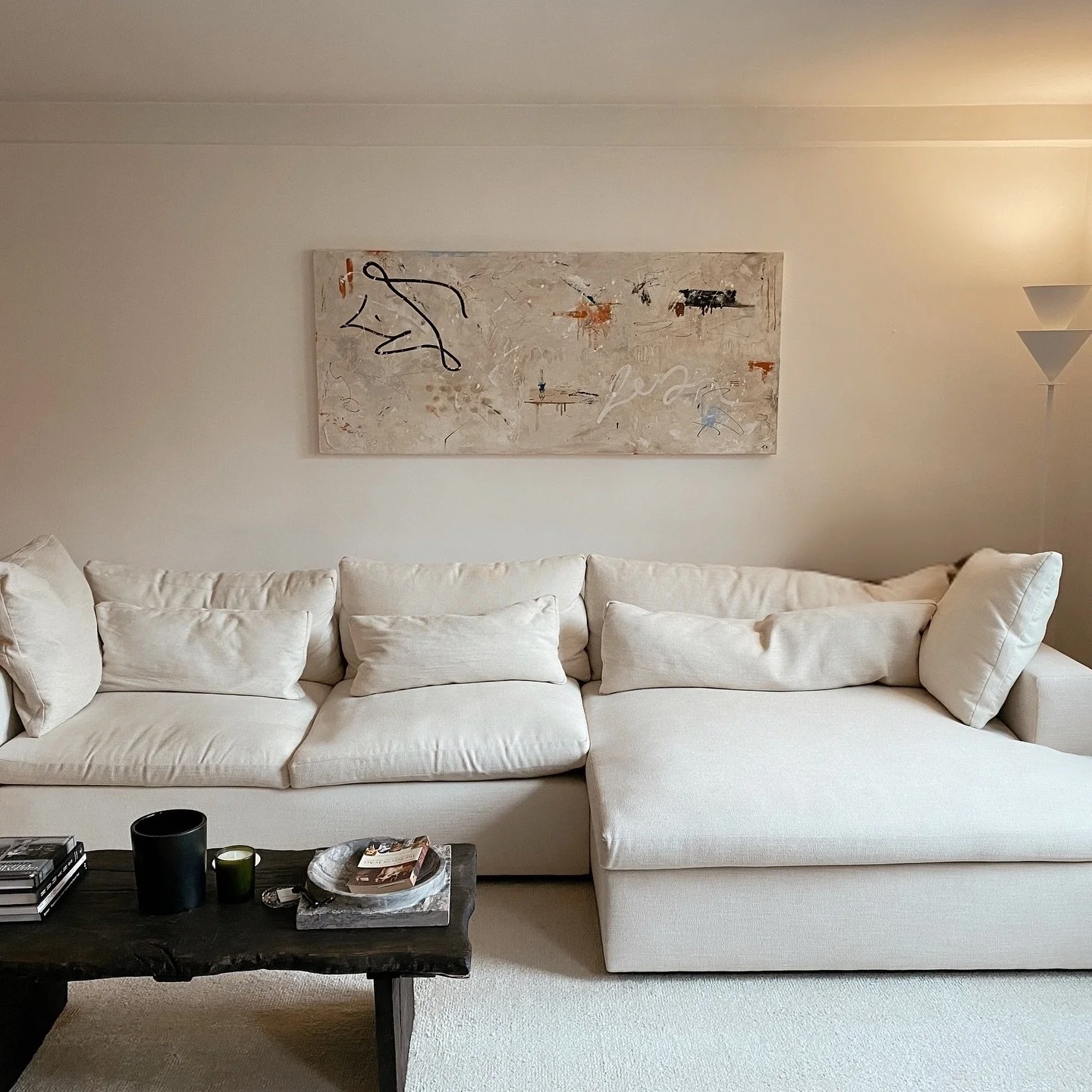 Commissioned piece 70&rdquo; x 30&rdquo; in partnership with interior designer @jenrein