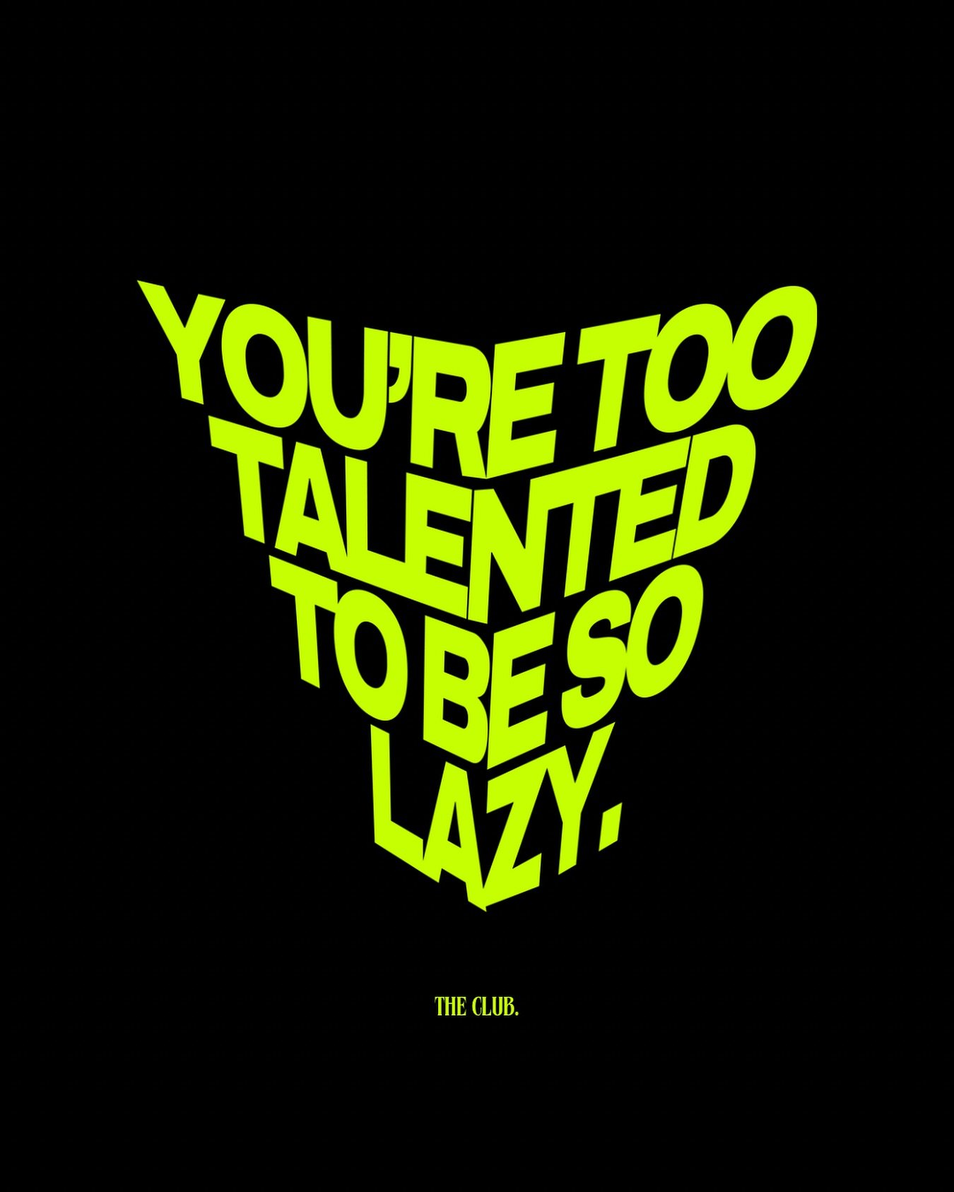 we said what we said.