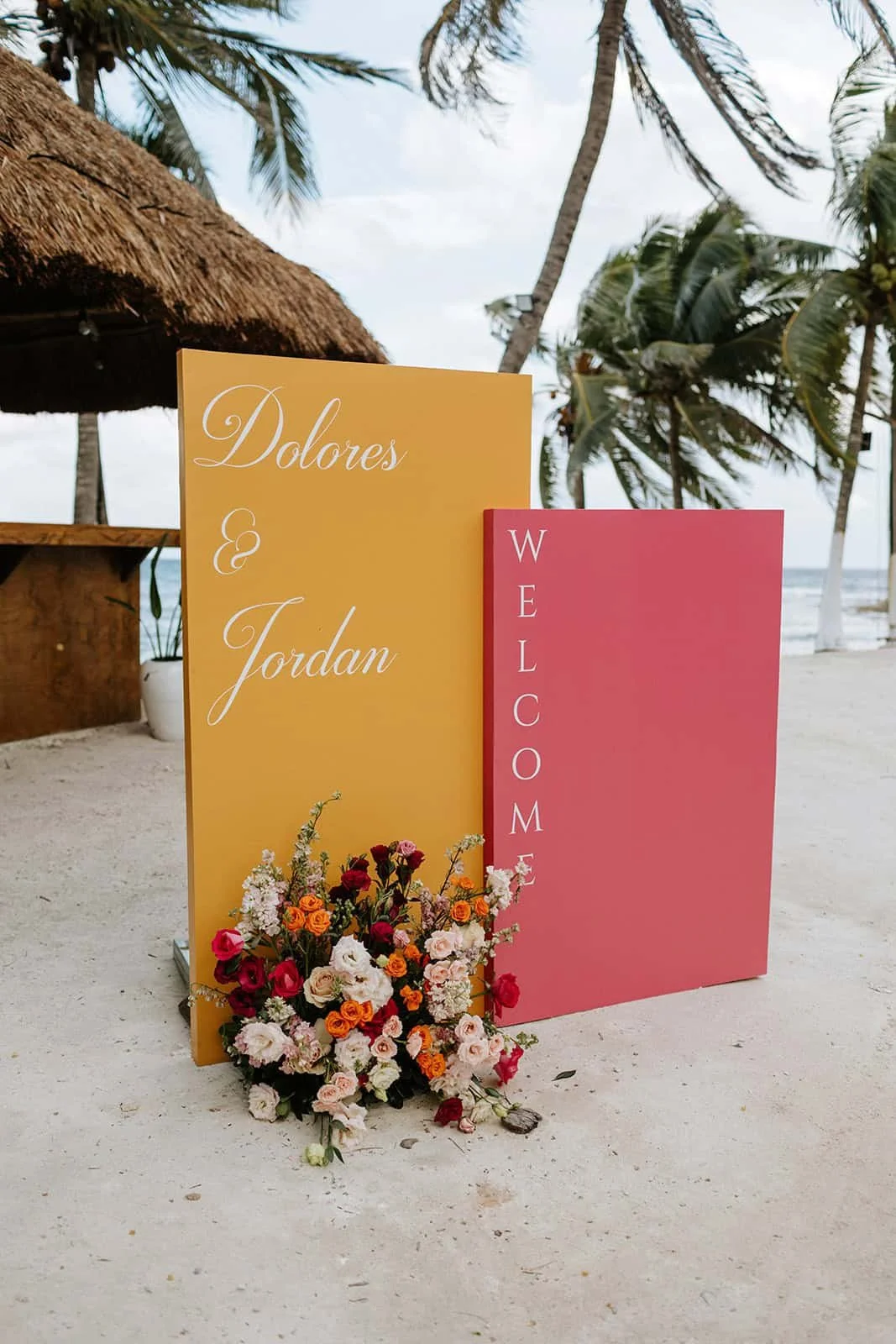 dolores-jordan-wedding-welcome-sign-blue-venado-riviera-maya.jpg