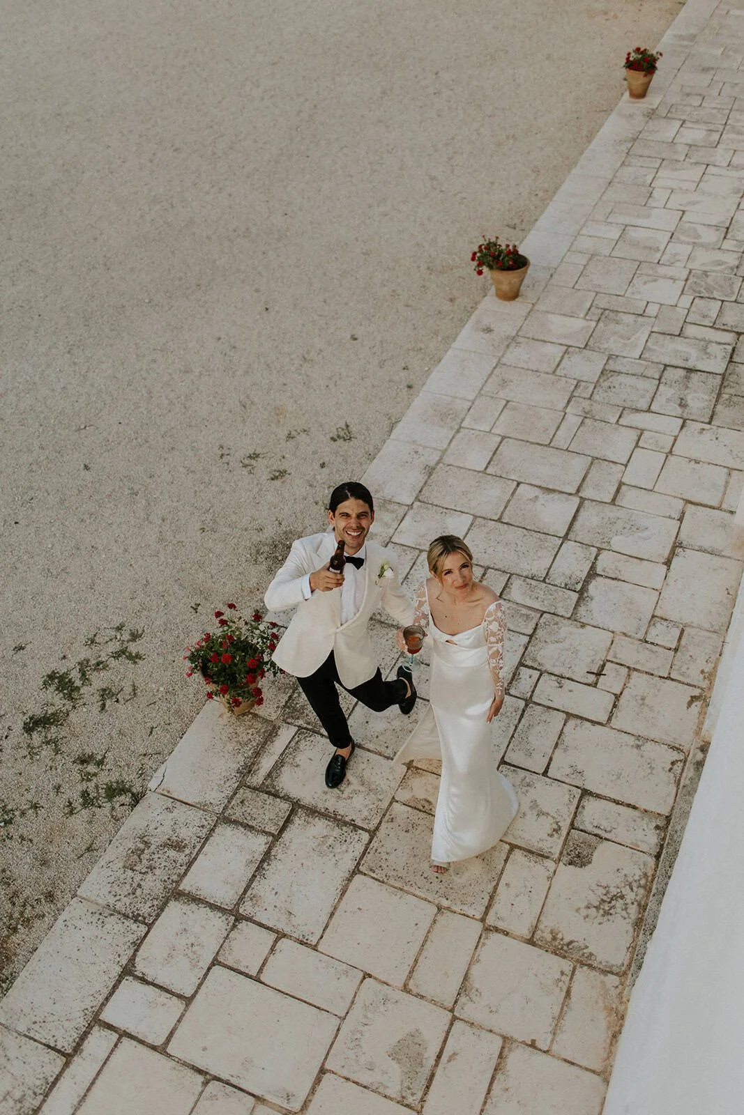 From above at Masseria Potenti