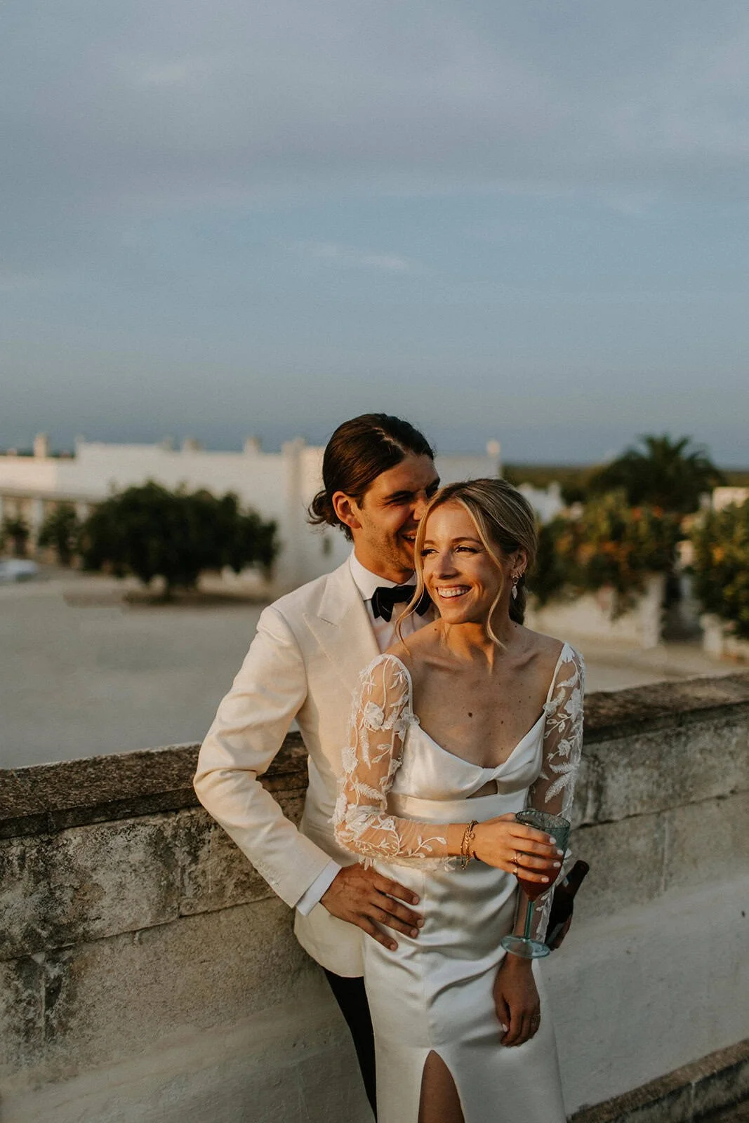 Golden hour at Masseria Potenti