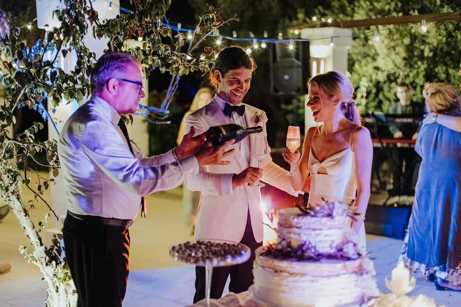 The cake at Masseria Potenti