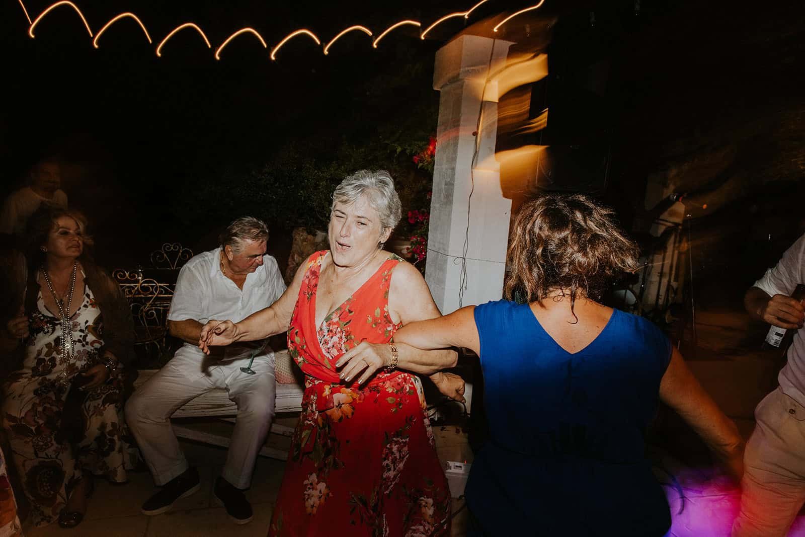 Mother of the Bride Dancing During Reception Party