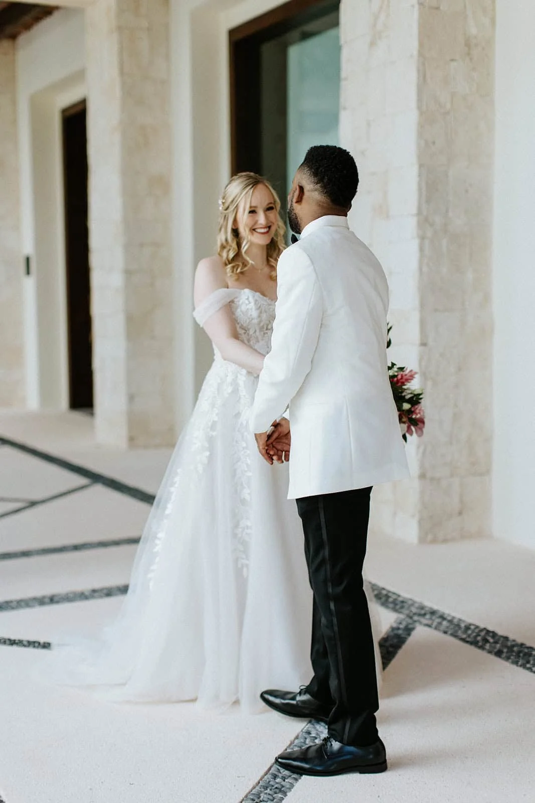 Their First Look Together