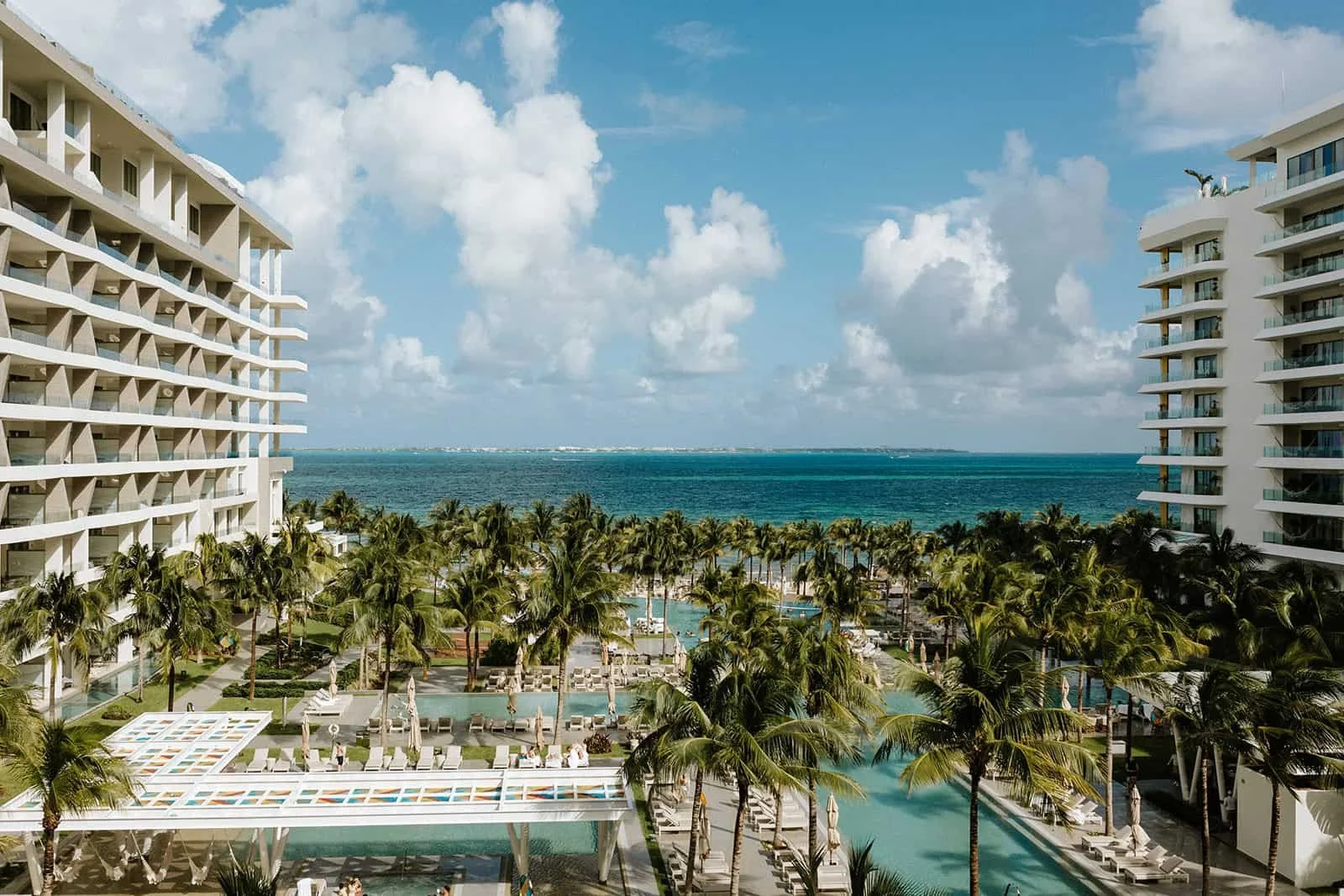 Garza Blanca Cancun luxury resort ocean view in Costa Mujeres Mexico