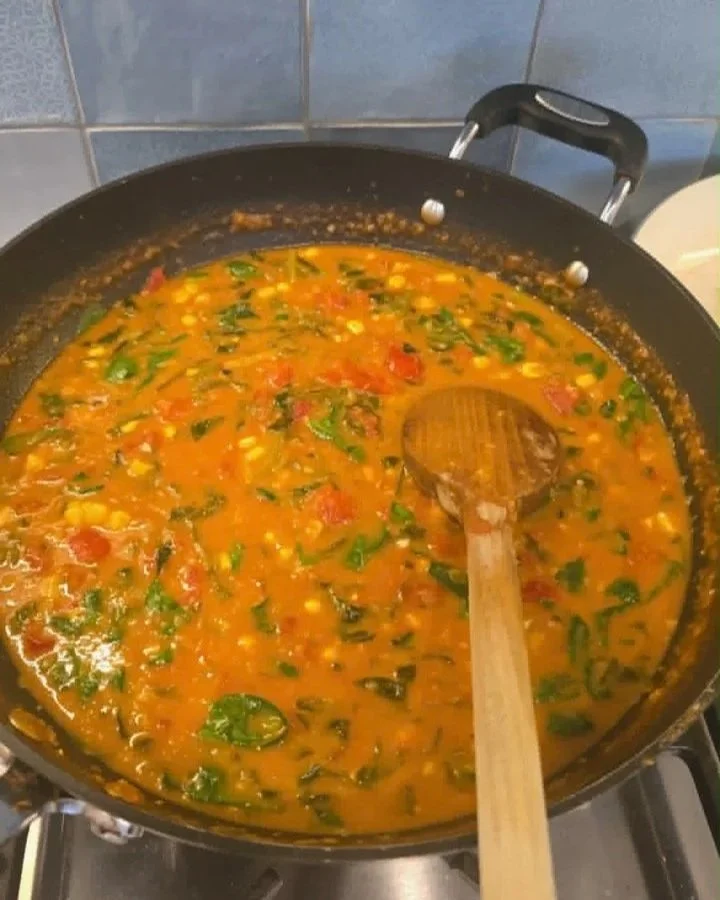 Use what you’ve got - Late Summer Curry 