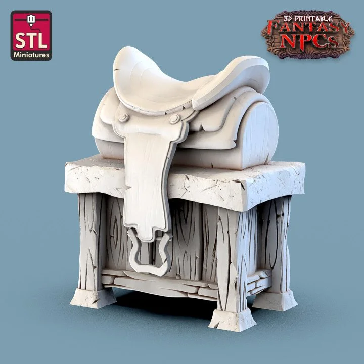 Saddle Table with Saddle