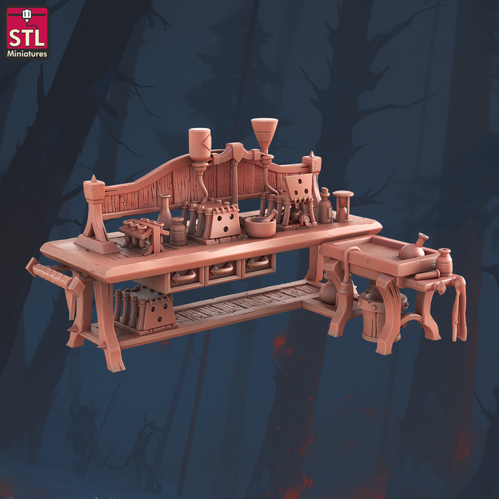 Pest Controller Lab Desk