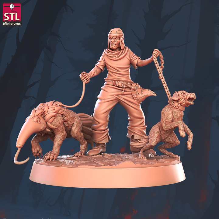 Unmasked Pest Controller (Male)