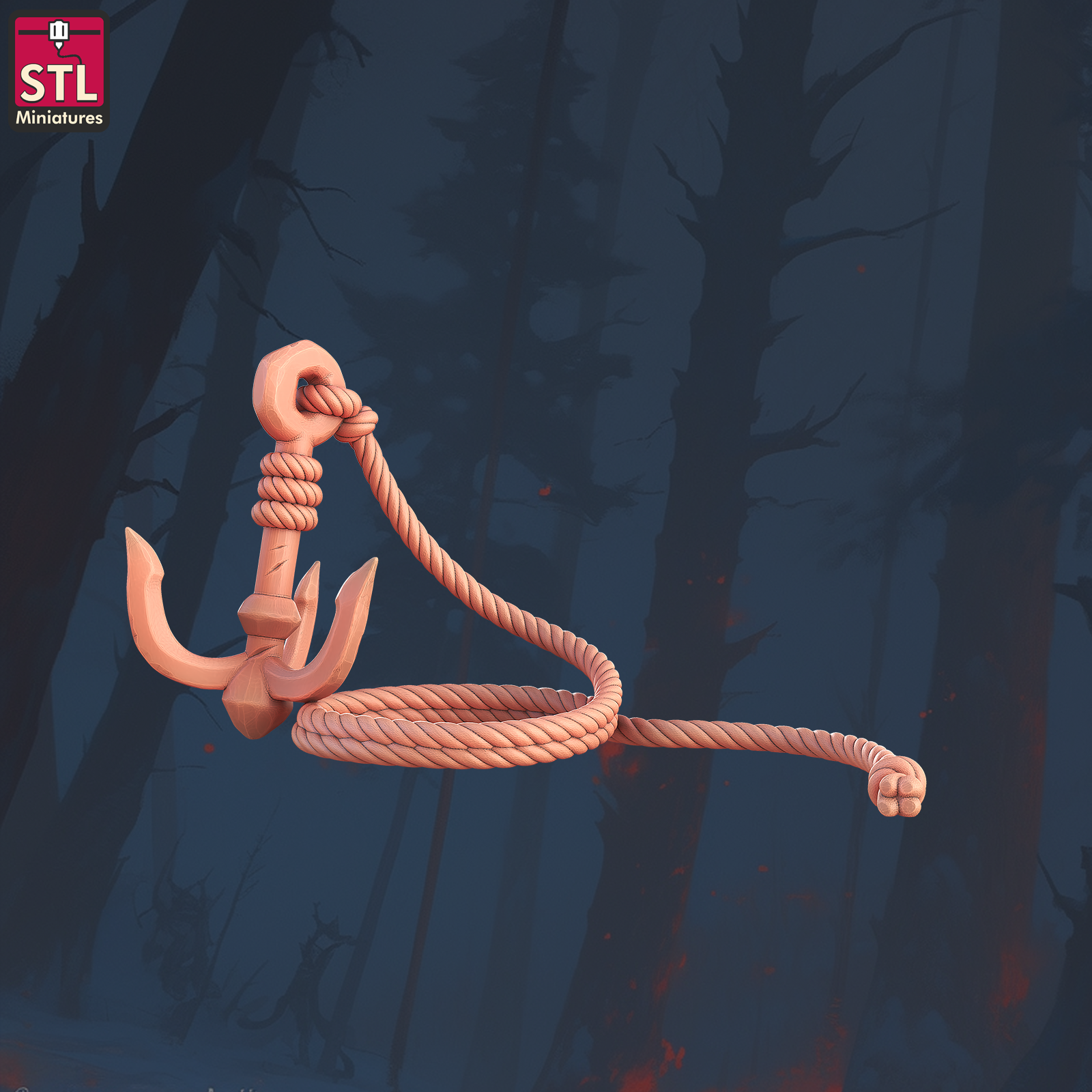 Boat Anchor with Rope