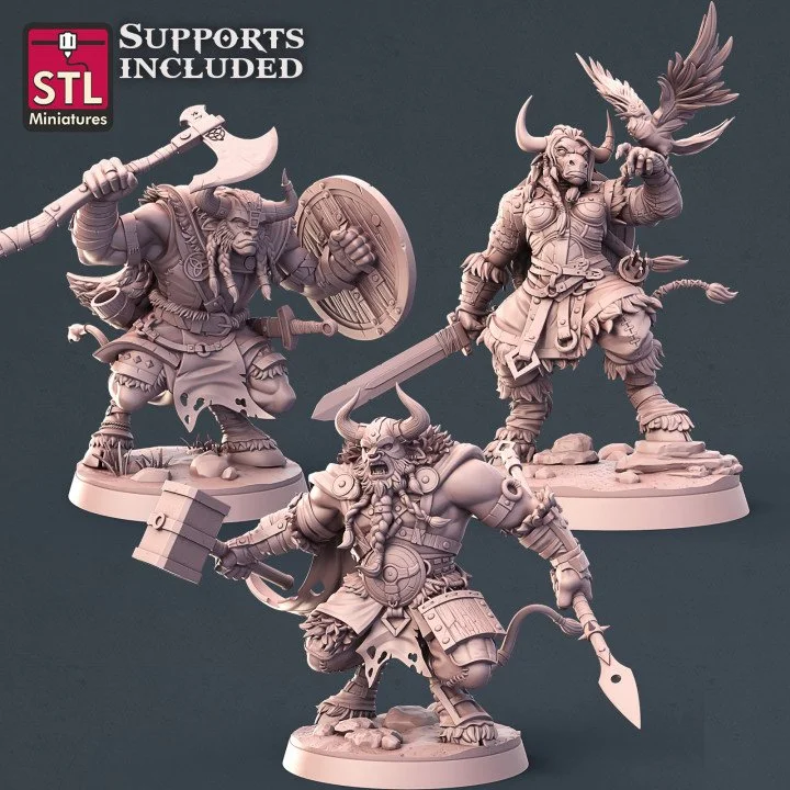 Viking Minotaurs Set