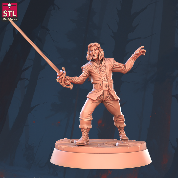 Inigo Montoya — Rapier Out / Other Hand Up