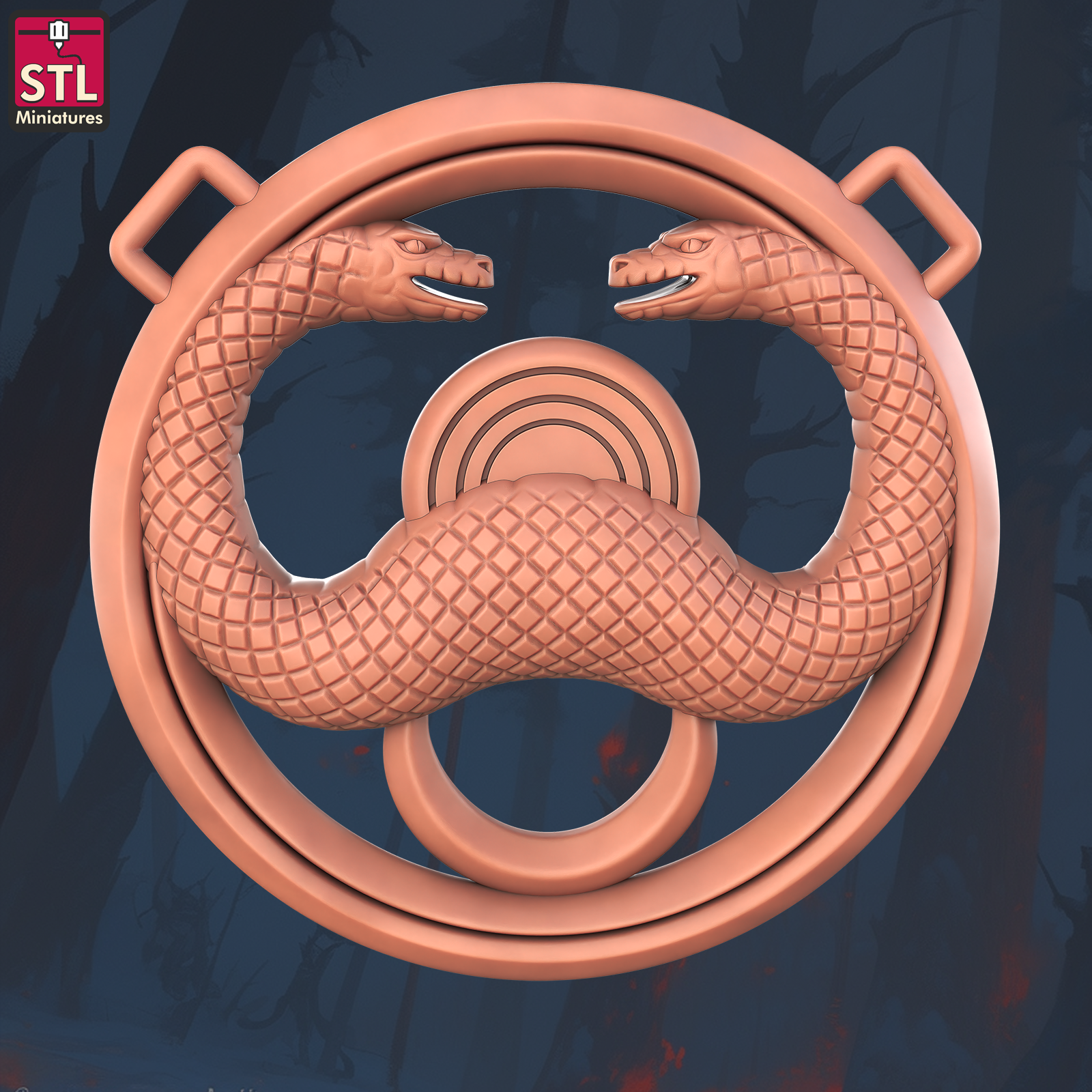 Snake Medallion