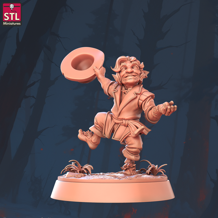 Dancing Halfling Male