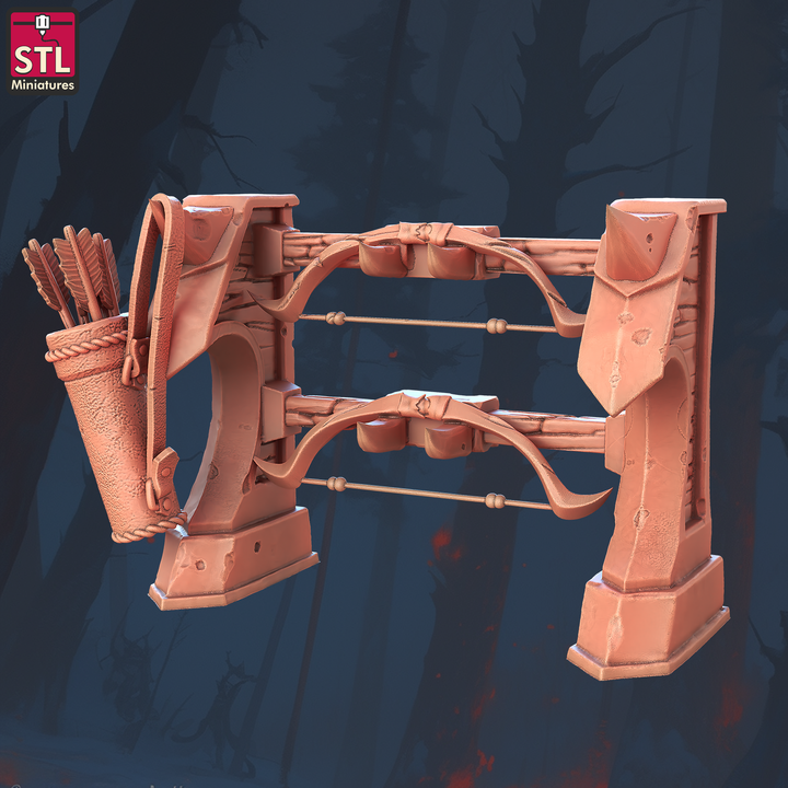 Weapons Rack (Bows and Arrows)