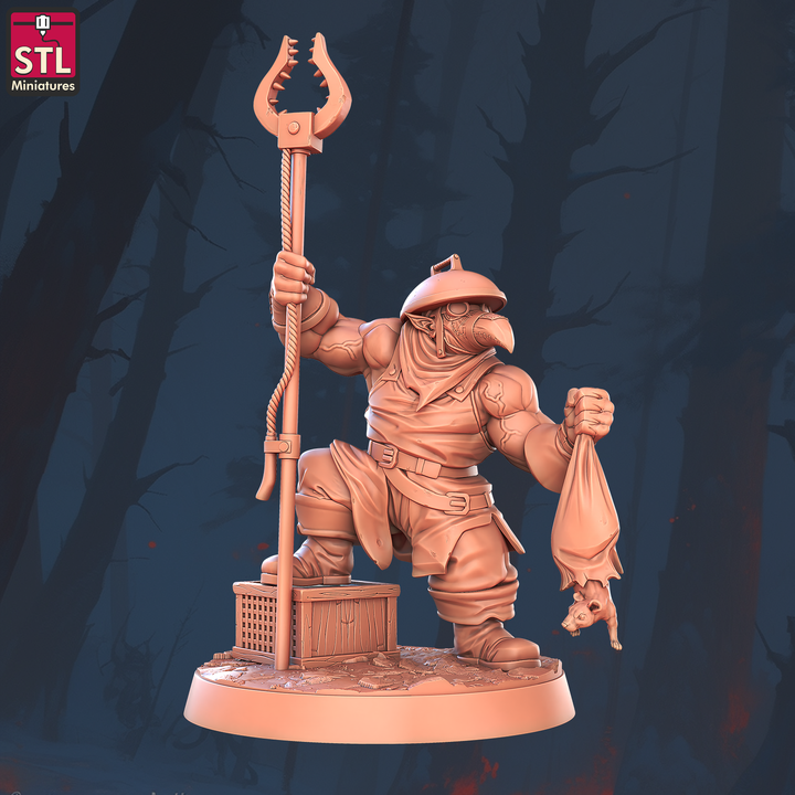 Masked Male Pest Controller (Jacked Goblin)