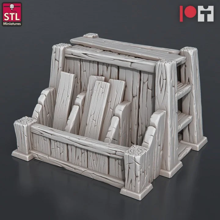 Wood Storage Display